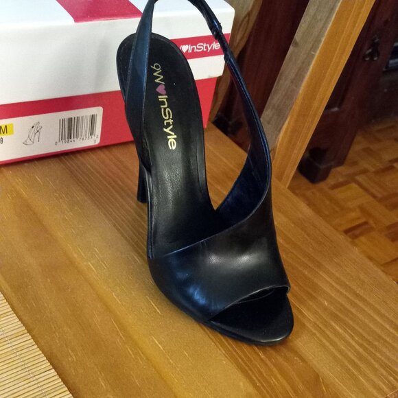 Sandal Black Heels 5.5 Nine West - Picture 2 of 7